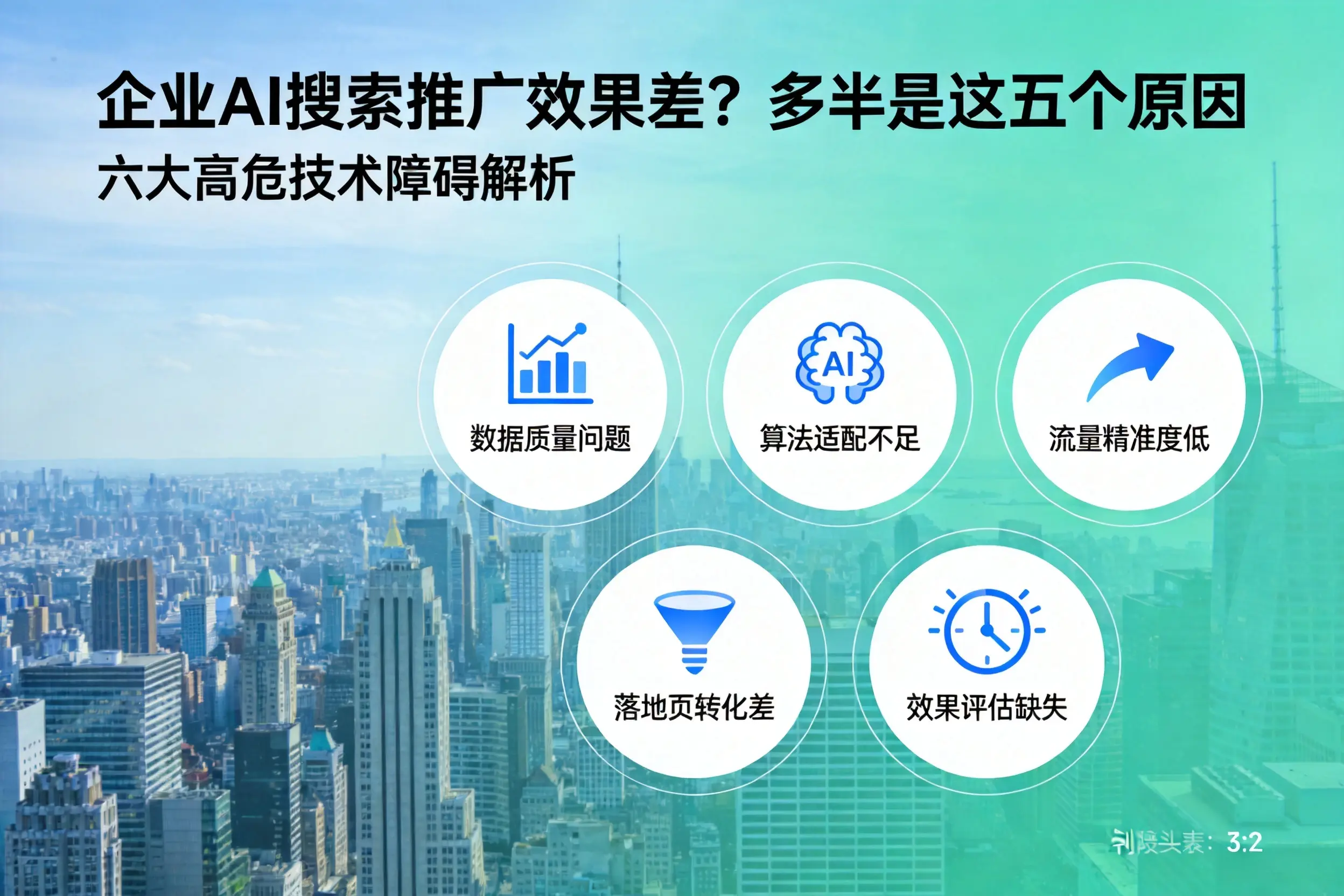 松原企业AI搜索推广效果差?多半是这五个原因