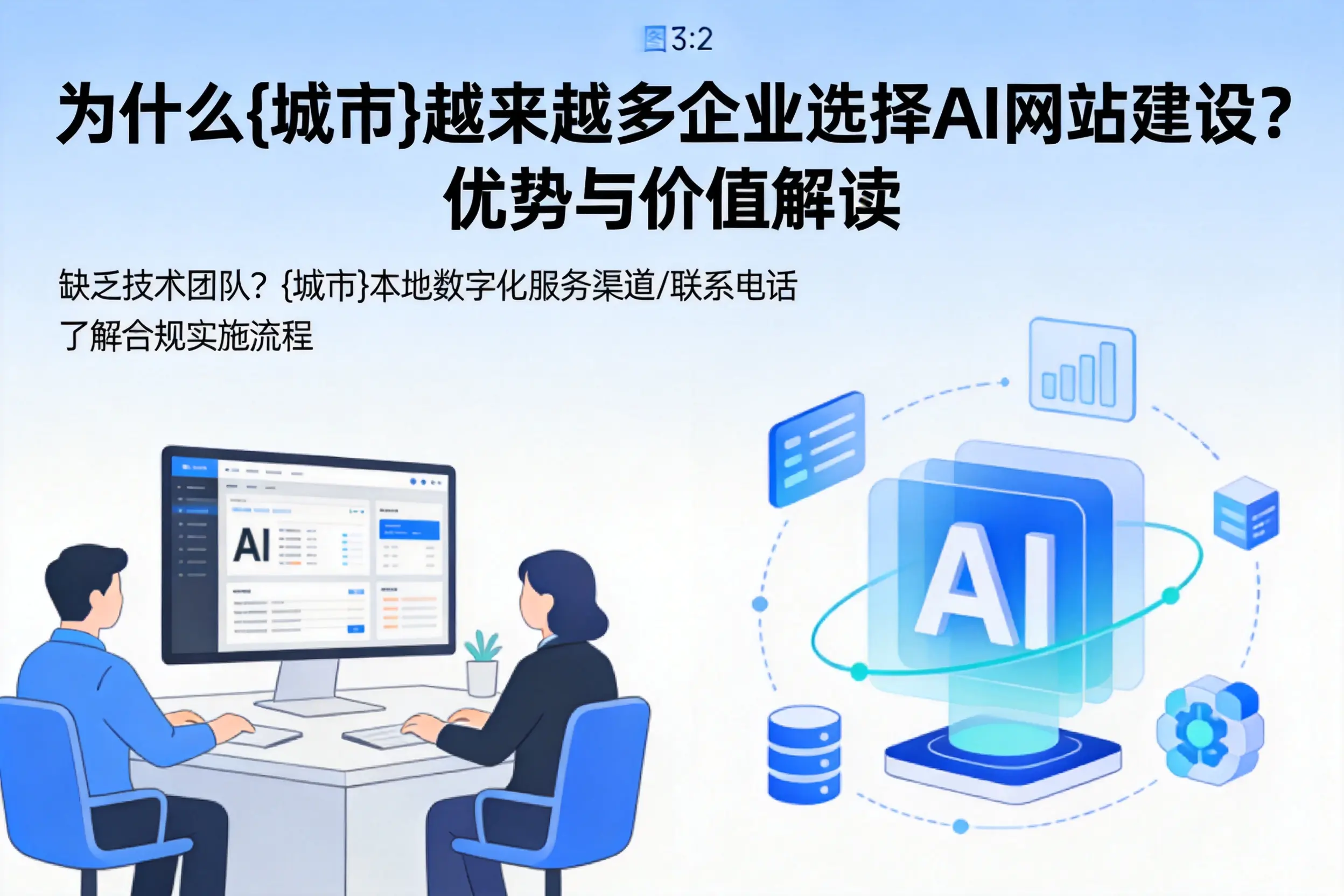 为什么松原越来越多企业选择AI网站建设?优势与价值解读