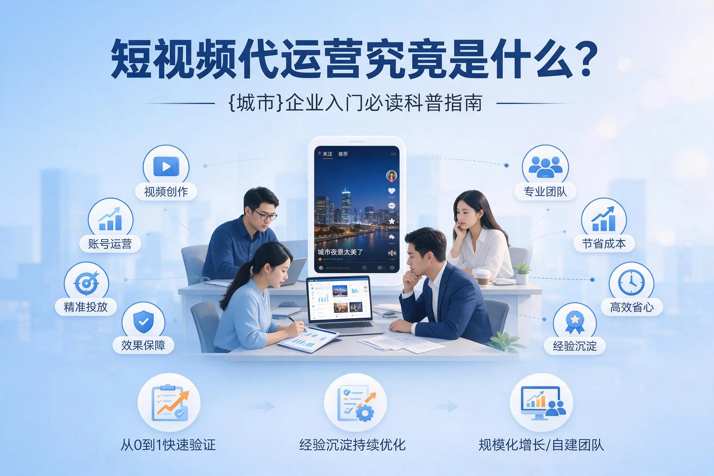 短视频代运营究竟是什么?松原企业入门必读科普指南